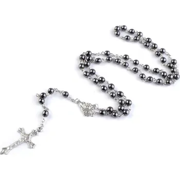 Růženec Amparo Miranda® Růženec 9210-2 Hematit