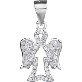 Přívěsek Bealio BEALIO Stříbrný přívěsek ZÁŘIVÝ ANDĚL 03-06219-0690