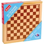 Jeujura Dřevěné šachy a dáma v dřevěném…