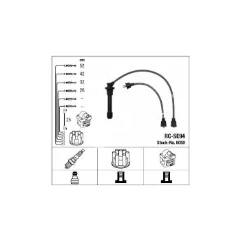 Zapalovací kabel Sada kabelů pro zapalování NGK RC-SE94 - SUZUKI
