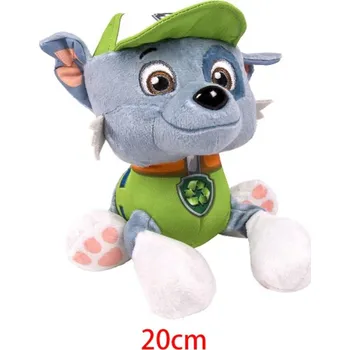 plyšák Tlapková patrola Plyšoví pejsci "Tlapková patrola" Varianta: Rocky 20 cm