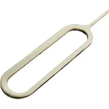 Jehla na vysunutí SIM - stříbrná