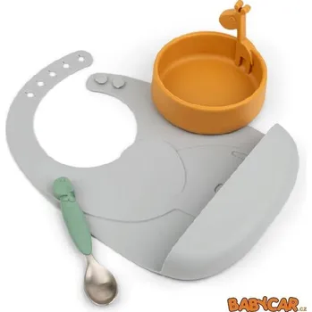 dětská jídelní sada DONE BY DEER startovací jídelní set PEEKABOO DEER FRIENDS Colour Mix DOPRODEJ!