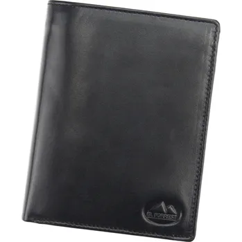 Peněženka Pánská kožená peněženka EL FORREST 861-67 RFID černá