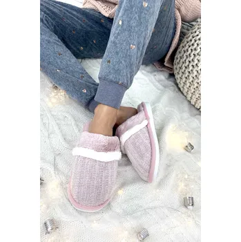 Dámská obuv Prety Papučky Bílý proužek E109PI Velikost: 37-38