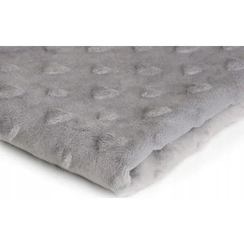 Látka Mínky Srdička, barva Sv. Šedá 08