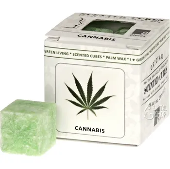Vonný vosk do aromalampy Scented cubes Cannabis - konopí