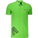 Pánské triko s límečkem ALTISPORT ALM013203 APPLE GREEN S