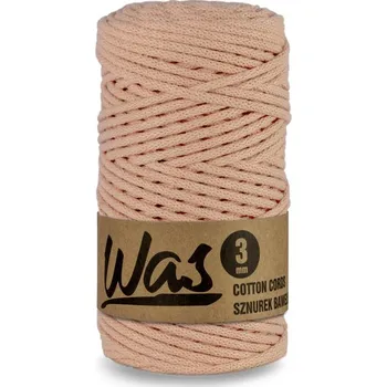 Nit Bavlněná šňůra 3mm, 100m,LOSOSEVÁ