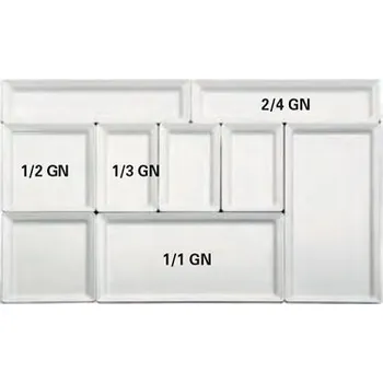 Plech na pečení PGX 4945 011 Porcelánové gastronádoby hloubka 65 mm 1/1 - 65