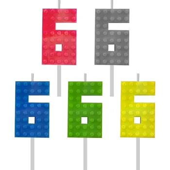 Dortová svíčka GoDan Svíčka dortová lego č.6