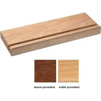 PGX Dřevěný podstavec na desky s klipem mořený 2008 367