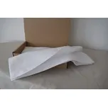 Lněný látkový ubrousek - bílá, 40x40 cm | E-len Balení: Sada 4 ks