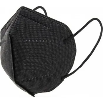 respirátor Respirátor FFP2, vyrobeno v EU, černý