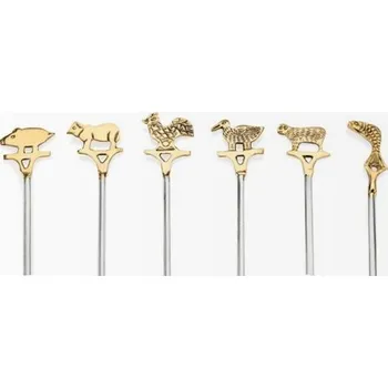 Kuchyňský mlýnek PGX 1649 403 Špízy na maso s motivem zvířat kachna