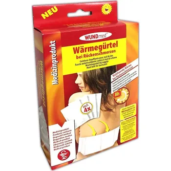 WUNDmed bederní pás + hřejivé polštářky 4 ks