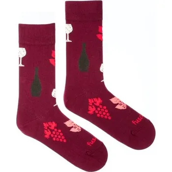 Pánské ponožky Ponožky Víno - S (35-38)