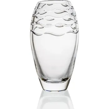 Váza Křišťálová váza, RIVULET, Gold Crystal, 28 cm
