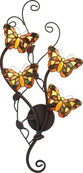 Dekorativní svítidlo Clayre & Eef Tiffany 5LL-5979 Butterfly