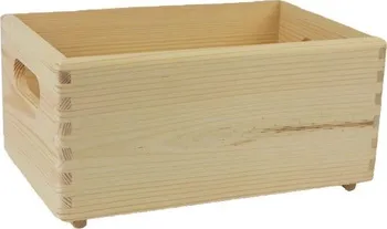 Úložný box Morex 097086 dřevěná bedýnka