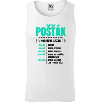 Pánské tílko Pánské tílko Malfini Core Hodinová sazba - pošťák