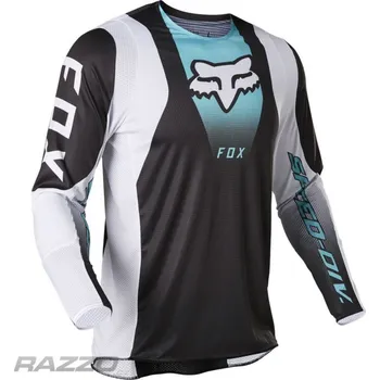 Moto oblečení Pánský MX dres FOX 360 Dier Jersey Black 2022 L