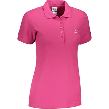 Dámské tričko Dámské premium triko s límečkem ALTISPORT ALW002210 PURPUROVÁ XS