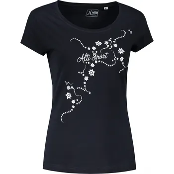 Dámské tričko Dámské triko ALTISPORT CARRYOVER ALW009F61 NÁMOŘNÍ MODRÁ S