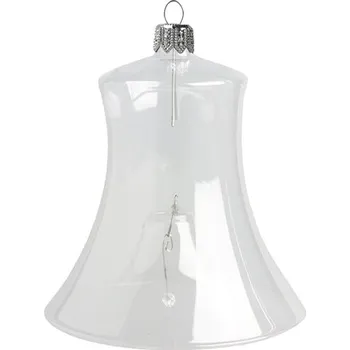 Velký skleněný zvonek čirý DIY