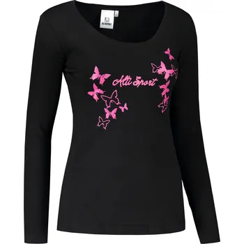 Dámské triko ALTISPORT CARRYOVER ALW011169 ČERNÁ XS