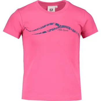 Chlapecké tričko Dětské triko ALTISPORT ALK001138 MALINOVÁ 158