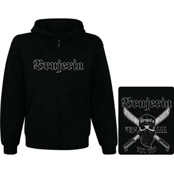 Pánská mikina mikina s kapucí a zipem Brujeria - est. 1989