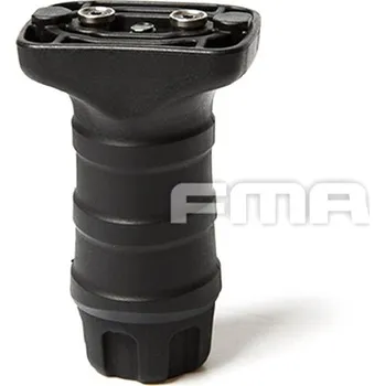 Airsoft FMA Vertikální krátká rukojeť pro KeyMod předpažbí - Černá