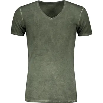 Pánské tričko Pánské triko JAMES NICHOLSON JN976 DUSTY OLIVE S