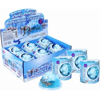 Modelovací hmota Tvarovací hmota, ledovec s kostrou