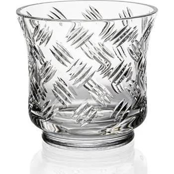 Váza Křišťálová váza, INDUSTRY, Gold Crystal, 19 cm