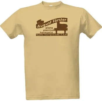 Tričko s potiskem Piana August Förster pánské
