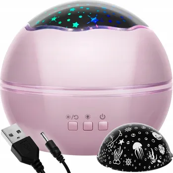 Dětské svítidlo Malatec Noční lampa s projektorem 1685