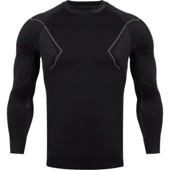 Pánské tričko Alpinus Active Base Layer black-grey M GT43189 2XL