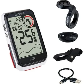GPS navigace Sigma ROX 4.0 HR set bílý