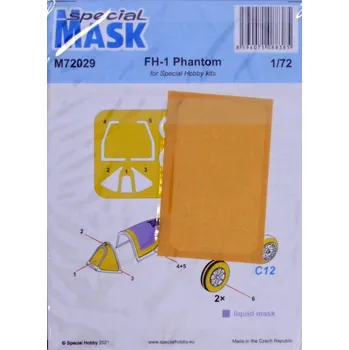 Plastikový model 1/72 Mask for FH-1 Phantom (SP.HOBBY)