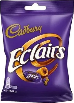 Čokoládová tyčinka Cadbury Eclairs 166 g