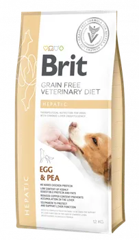 Krmivo pro psa Brit Veterinary Diets Dog Hepatic Egg/Pea