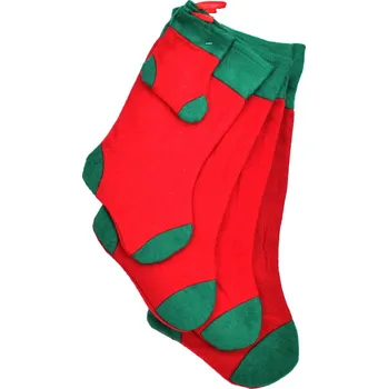 Vánoční dekorace Vánoční boty na koledu 5 ks