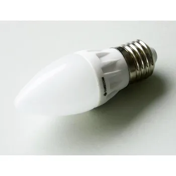 Žárovka LURECOM LED C37-5,5W E14 - keramická 5,5W LED žárovka, závit E14, 470lm Barva: Bílá teplá