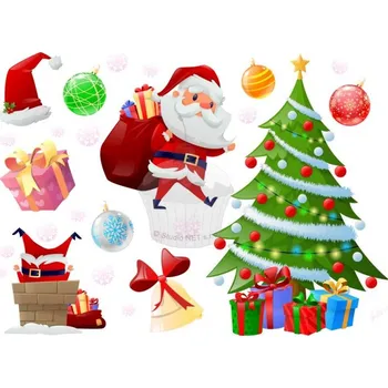 Jedlá dekorace na dort Caketools Jedlý papír "Vánoční dekorace 10ks" - A4