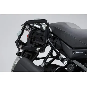 Zavazadlo na motocykl Suzuki V-Strom 650 / XT (17-) - sada bočních kufrů TRAX Adventure 37/37 l. s nosiči - černé KFT.22.584.70000/B