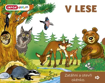 Leporelo V Lese: Zatáhni a otevři okénko - Pavlína Šamalíková (2020)