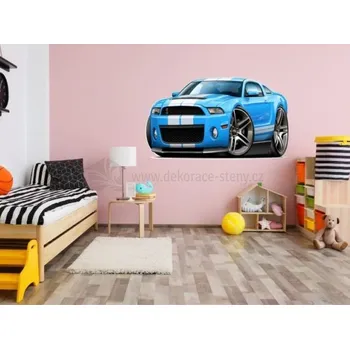 Samolepící dekorace Samolepky na zeď - Shelby Mustang GT 500