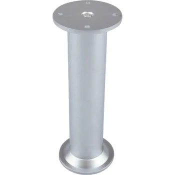 Nábytkové kování Strong Nábytková nožka kulatá s rektifikací 32 x 120 chrom